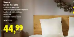 Lidl Wendre Kołdra Aloe Vera 140x200 oferta