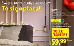 Lidl Pościel dwustronna z bawełny satynowej 140x200 cm (4 wzory) oferta