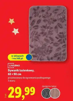 Lidl Dywanik łazienkowy 60 x 90 cm oferta