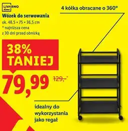 Lidl Wózek do serwowania oferta