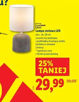 Lidl Lampa stołowa LED oferta