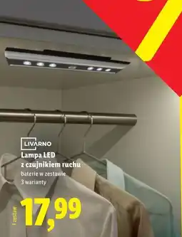 Lidl Lampa LED z czujnikiem ruchu oferta