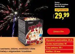 Lidl Pyroco, bateria 16-strzałowa Born Bać Magic oferta