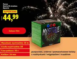 Lidl Pyroco, bateria 20-strzałowa Mysterie oferta