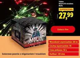 Lidl Triplex, bateria 16-strzałowa Mafia oferta