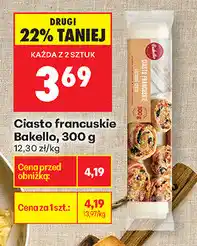 Biedronka Ciasto francuskie Bakello, 300 g oferta