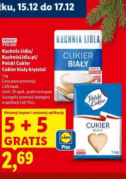 Lidl Cukier biały (Polski Cukier, Kuchnia Lidla) oferta