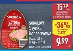 ALDI Szynka konserwowa Sokołów oferta