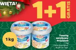 Netto Twaróg sernikowy 1 kg Président oferta