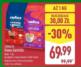 Kawa ziarnista LAVAZZA Crema e Gusto lub Caffè Crema