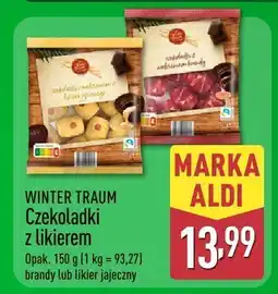 ALDI Czekoladki z likierem WINTER TRAUM oferta