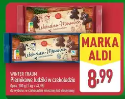 ALDI Piernikowe ludziki w czekoladzie WINTER TRAUM oferta