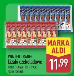 ALDI Lizaki czekoladowe WINTER TRAUM oferta