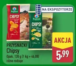 ALDI Chipsy Przysnacki różne rodzaje oferta