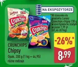 ALDI Chipsy Crunchips różne rodzaje oferta