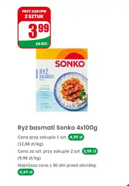 Dino Ryż basmati 4x100g Sonko oferta