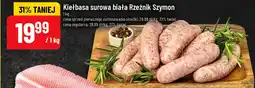 Polomarket Kiełbasa surowa biała Rzeźnik Szymon oferta