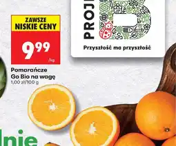 Biedronka Pomarańcze Go Bio na wagę Biedronka oferta