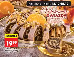 Biedronka Makowiec z bakaliami 600g Biedronka oferta