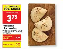 Biedronka Przekąska z kurczakiem w sosie curry Biedronka oferta