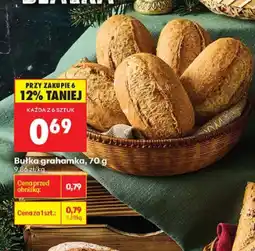 Biedronka Bułka grahamka Biedronka oferta