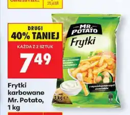 Biedronka Frytki karbowane 1 kg Mr. Potato oferta