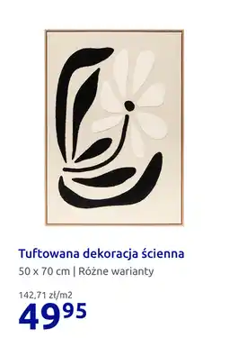 Action Tuftowana dekoracja ścienna oferta