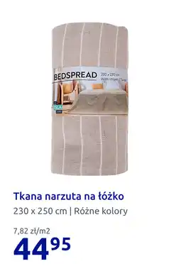 Action Tkana narzuta na łóżko oferta
