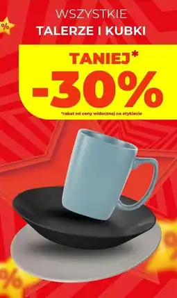 Dealz Wszystkie talerze i kubki taniej -30% oferta