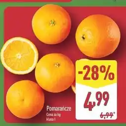 ALDI Pomarańcze oferta