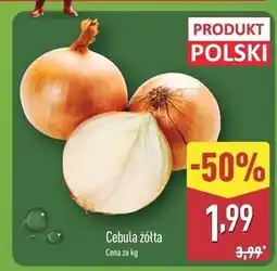 ALDI Cebula żółta polska oferta