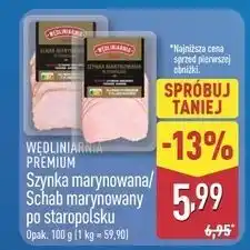 ALDI Schab marynowany po staropolsku Wędliniarnia Premium oferta