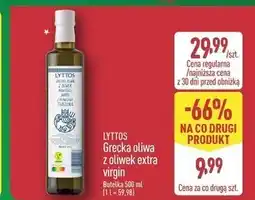 ALDI Oliwa z oliwek grecka Lyttos oferta