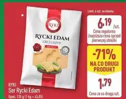ALDI Ser rycki edam exclusive Ryki oferta