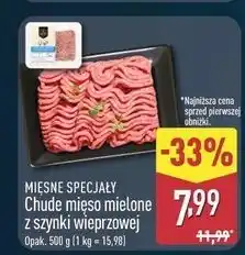 ALDI Chude mięso mielone z szynki wieprzowej Mięsne Specjały Zawsze Świeże (Aldi) oferta
