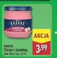 ALDI Chrzan z żurawiną Krakus Maspex oferta