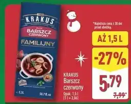 ALDI Barszcz czerwony Krakus Maspex oferta