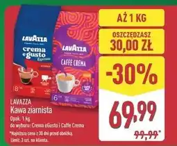 ALDI Kawa Lavazza Caffe Crema oferta