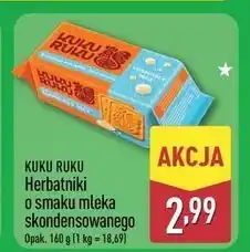ALDI Herbatniki o smaku mleka skondensowanego Kukuryku oferta