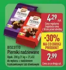 ALDI Pierniki truskawkowe Biscotto oferta