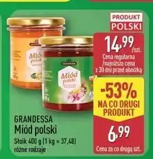 ALDI Miód nektarowo-spadziowy Grandessa oferta