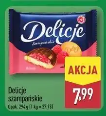 ALDI Ciastka z galaretką malinową Delicje Szampańskie oferta
