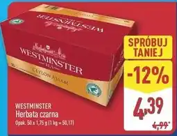 ALDI Herbata ceylon-assam Westminster oferta