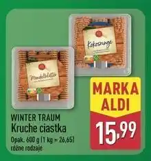 ALDI Ciastka migdałowe Wintertraum oferta