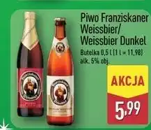 ALDI Piwo Franziskaner Hefe-Weissbier Dunkel oferta