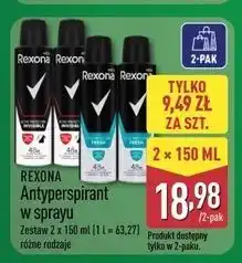 ALDI Antyperspirant invisible Rexona Men Active Protection+ oferta