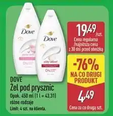 ALDI Żel pod prysznic petal soft Dove oferta