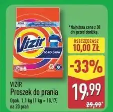 ALDI Proszek do prania kolor Vizir oferta
