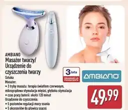 ALDI Urządzenie do oczyszczania twarzy Ambiano oferta