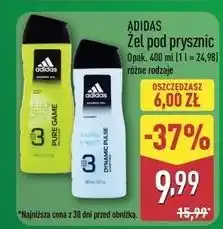 ALDI Żel pod prysznic Adidas Men Dynamic Pulse oferta
